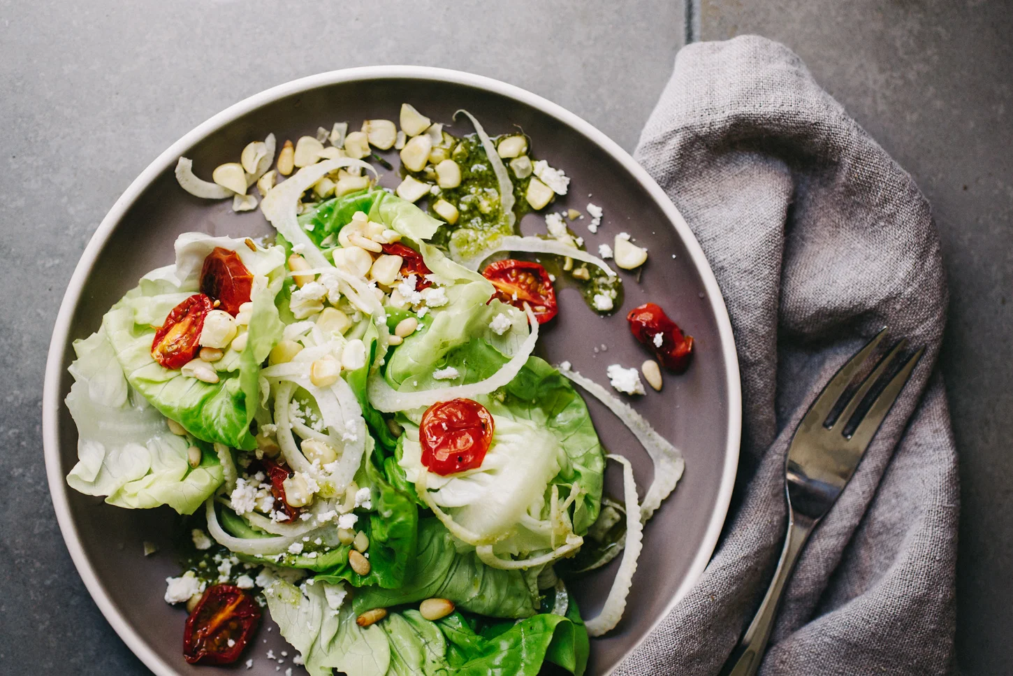 ROASTED TOMATO + CORN SALAD