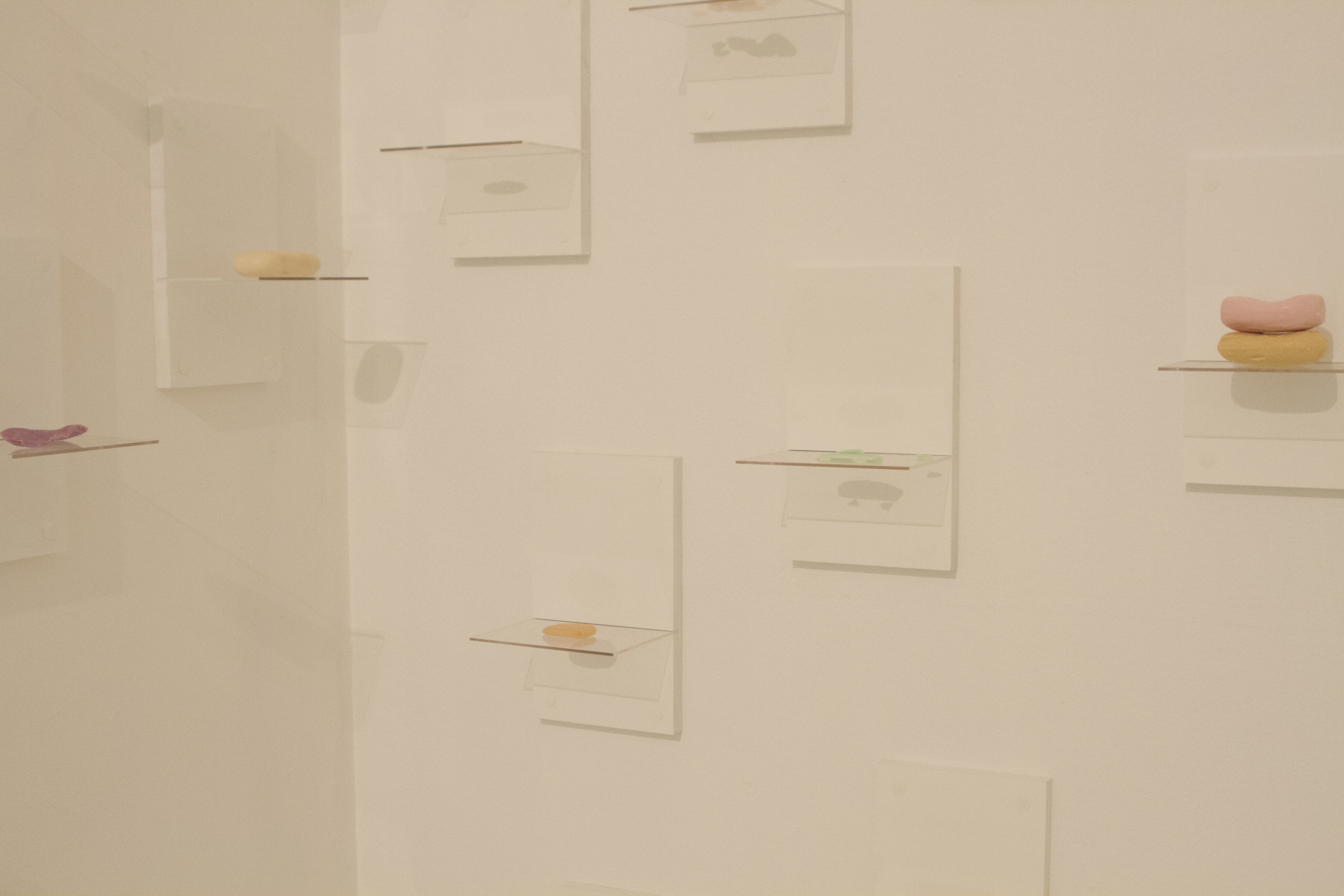 Soap Exchange - Installation view, Seventh Gallery, February 2015 