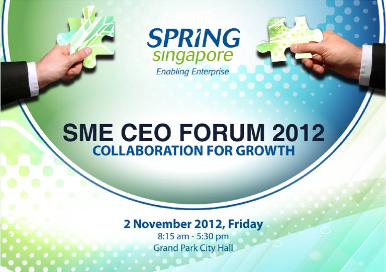 SPRING Singapore's SME CEO Forum 2012 video