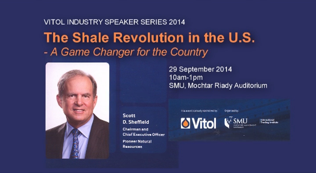 SMU Senimar "The Shale Revolution in the US" event video