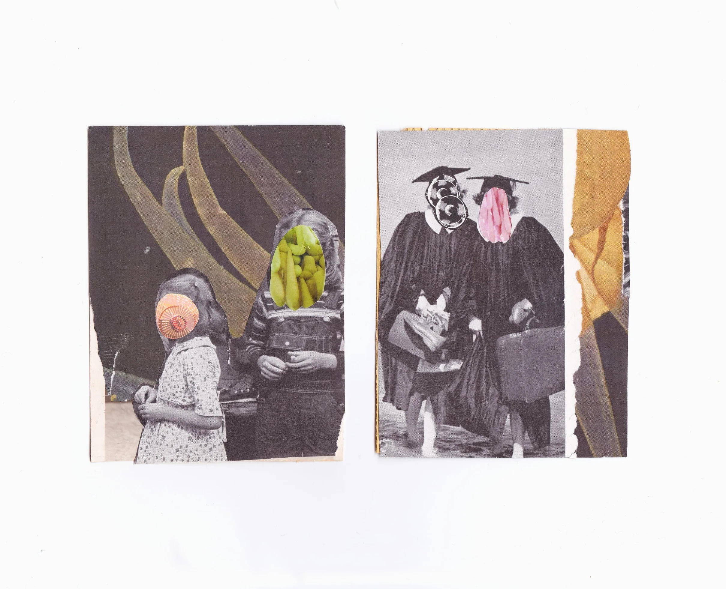 Relics: Parasite Study II Diptych