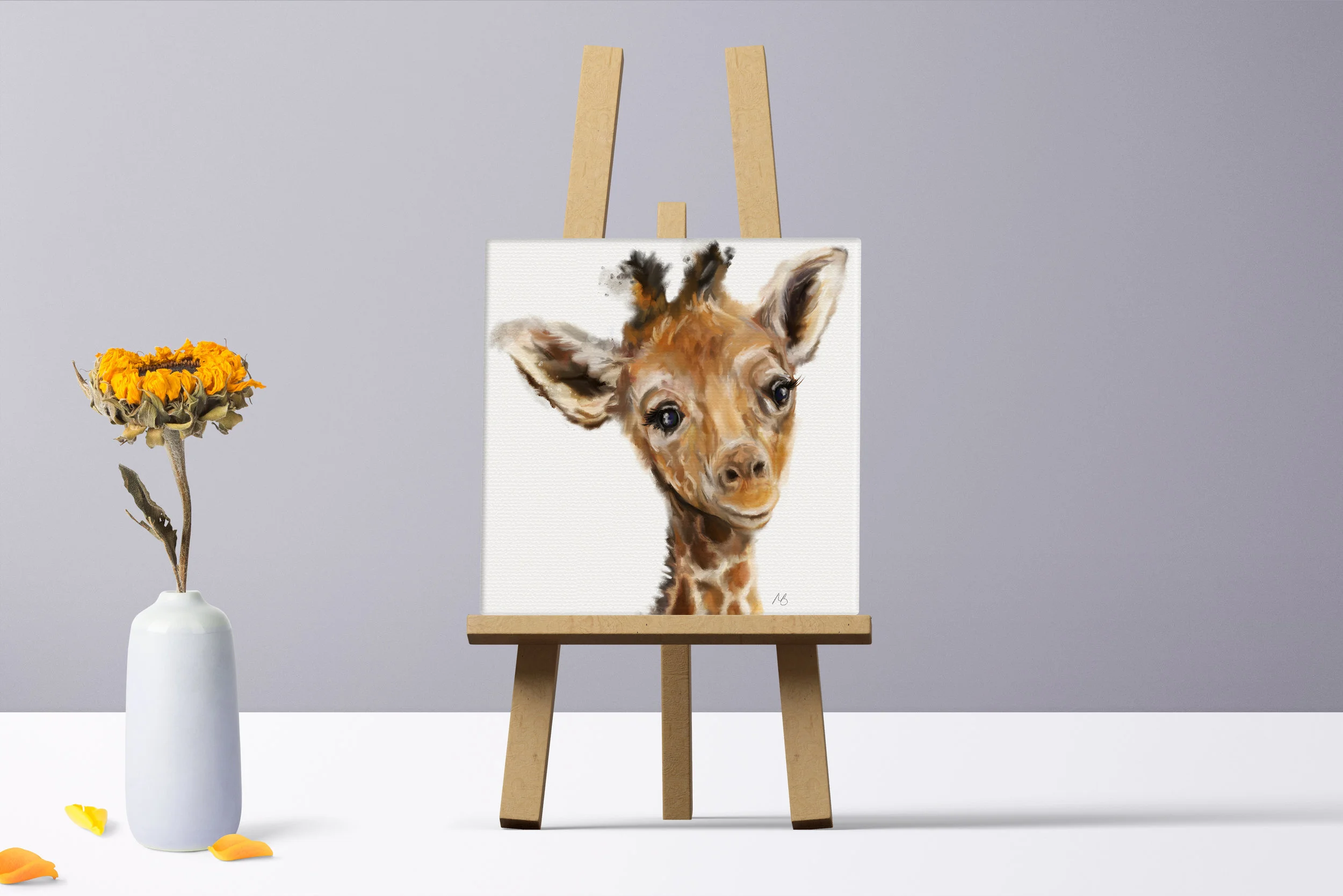 George Giraffe Canvas Front View 1.jpg