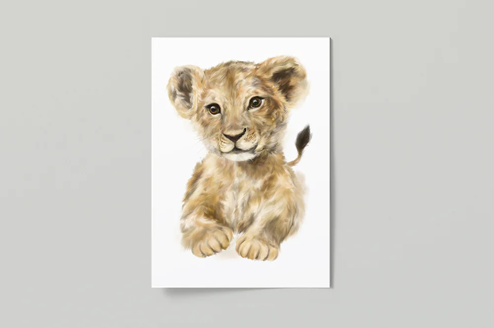 Lia Lion Cub - A3 Poster Mockup 2.jpg