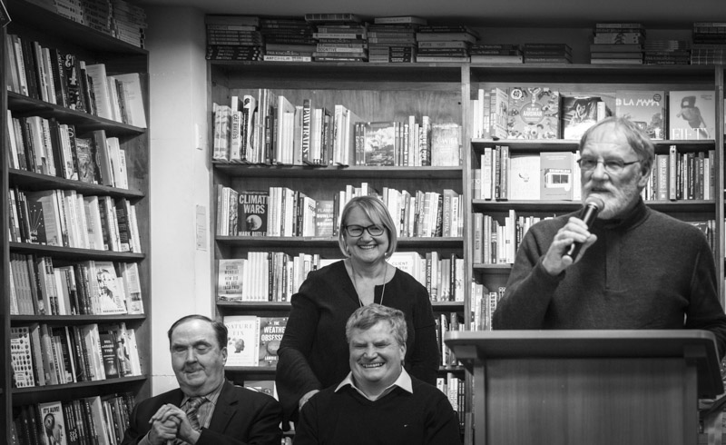 Maurice Gleeson, Caroline van de Pol, Nick Gleeson and Peter Bishop.