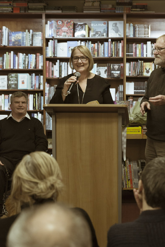 Caroline van de Pol reads from her book Back to Broady.