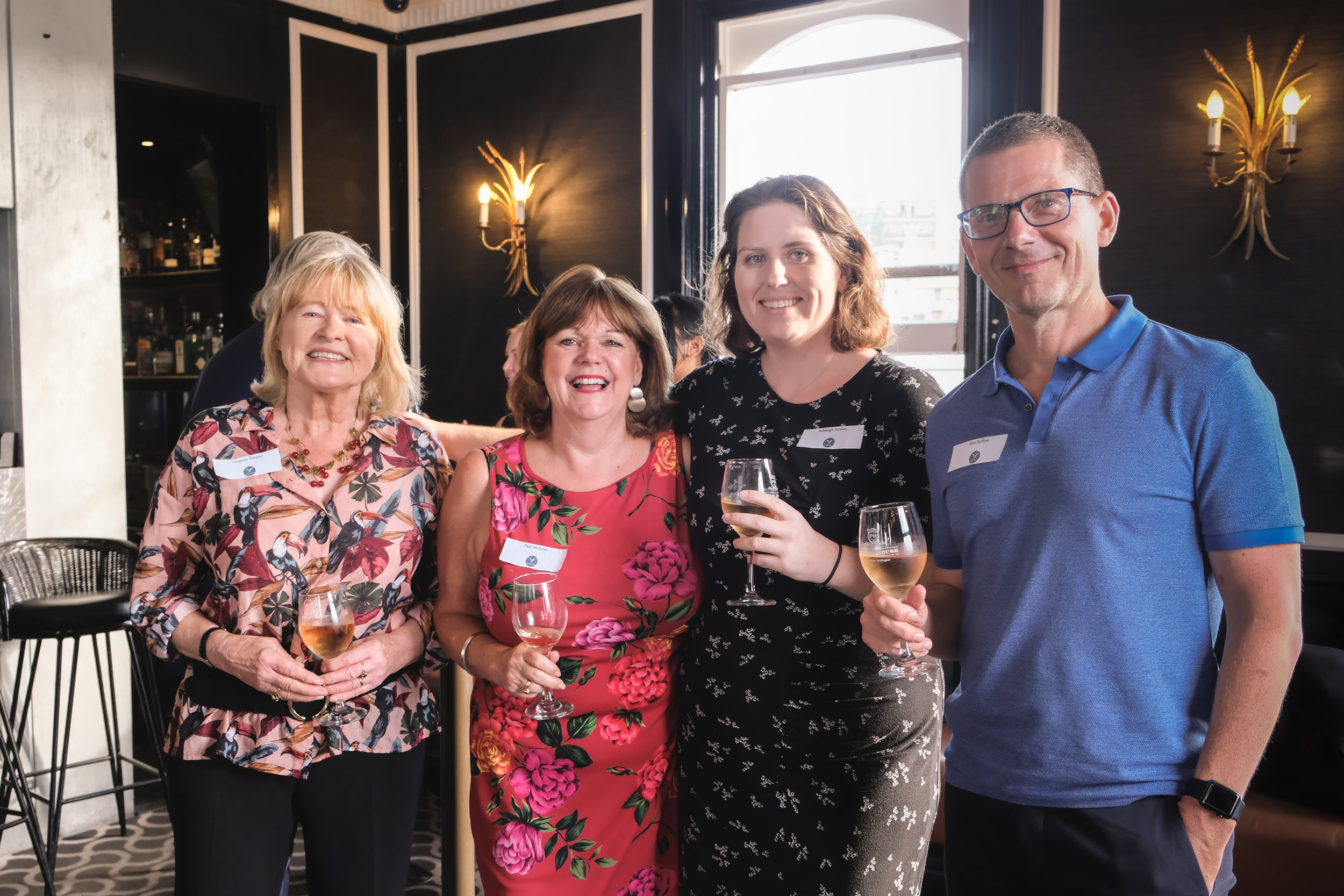  Virginia Duigan, Deb McInnes, Ashleigh Jordan, and Dan Ruffino 