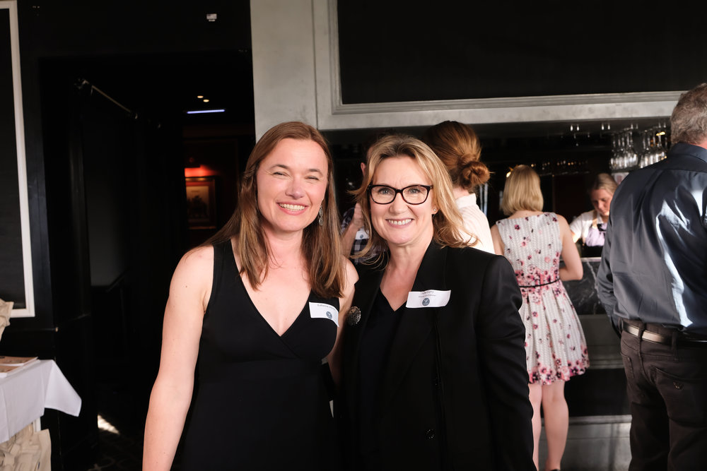  Bestselling author Katherine Johnson and Ventura's Director, Jane Curry 