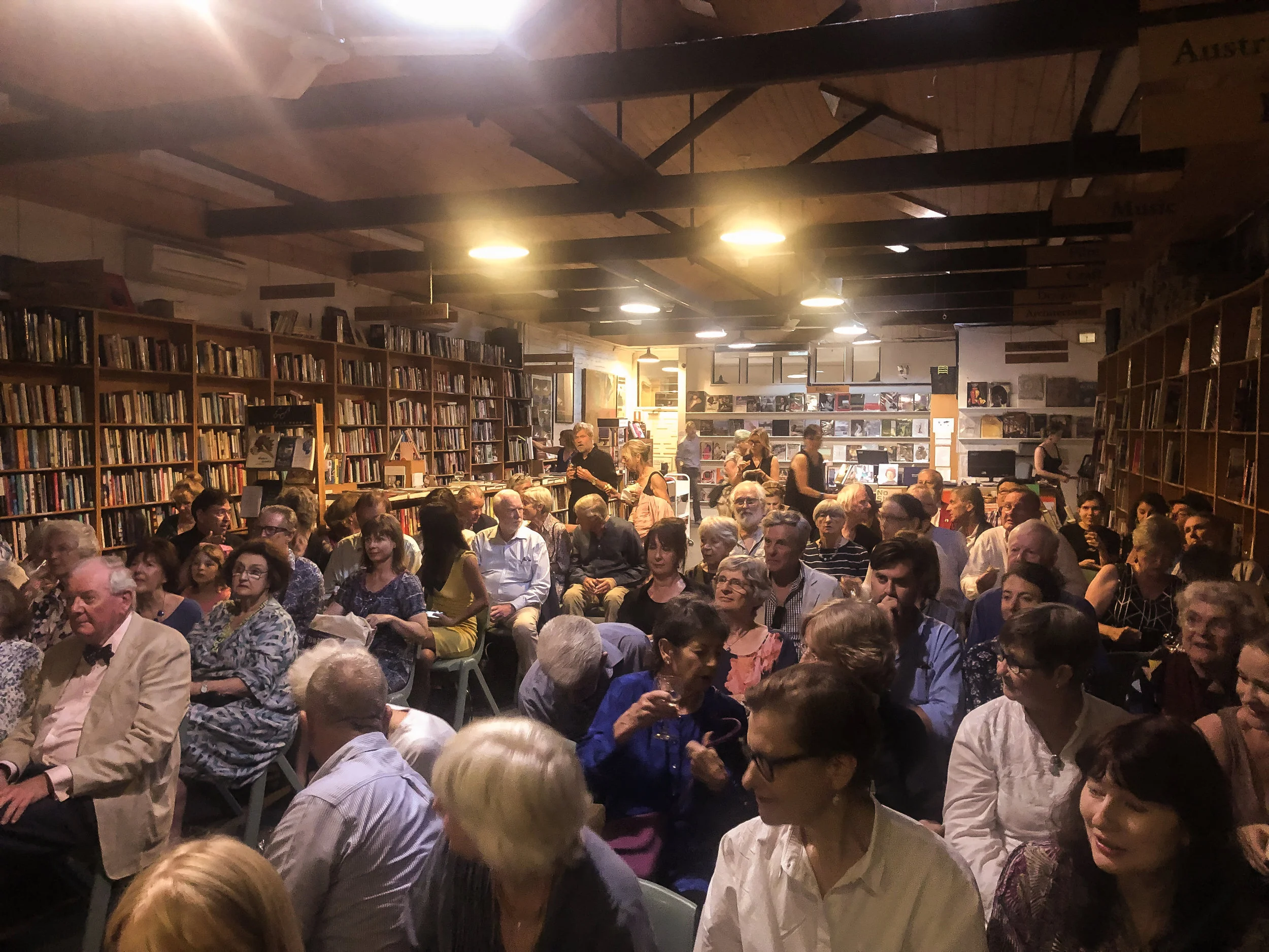 A full house at Gleebooks