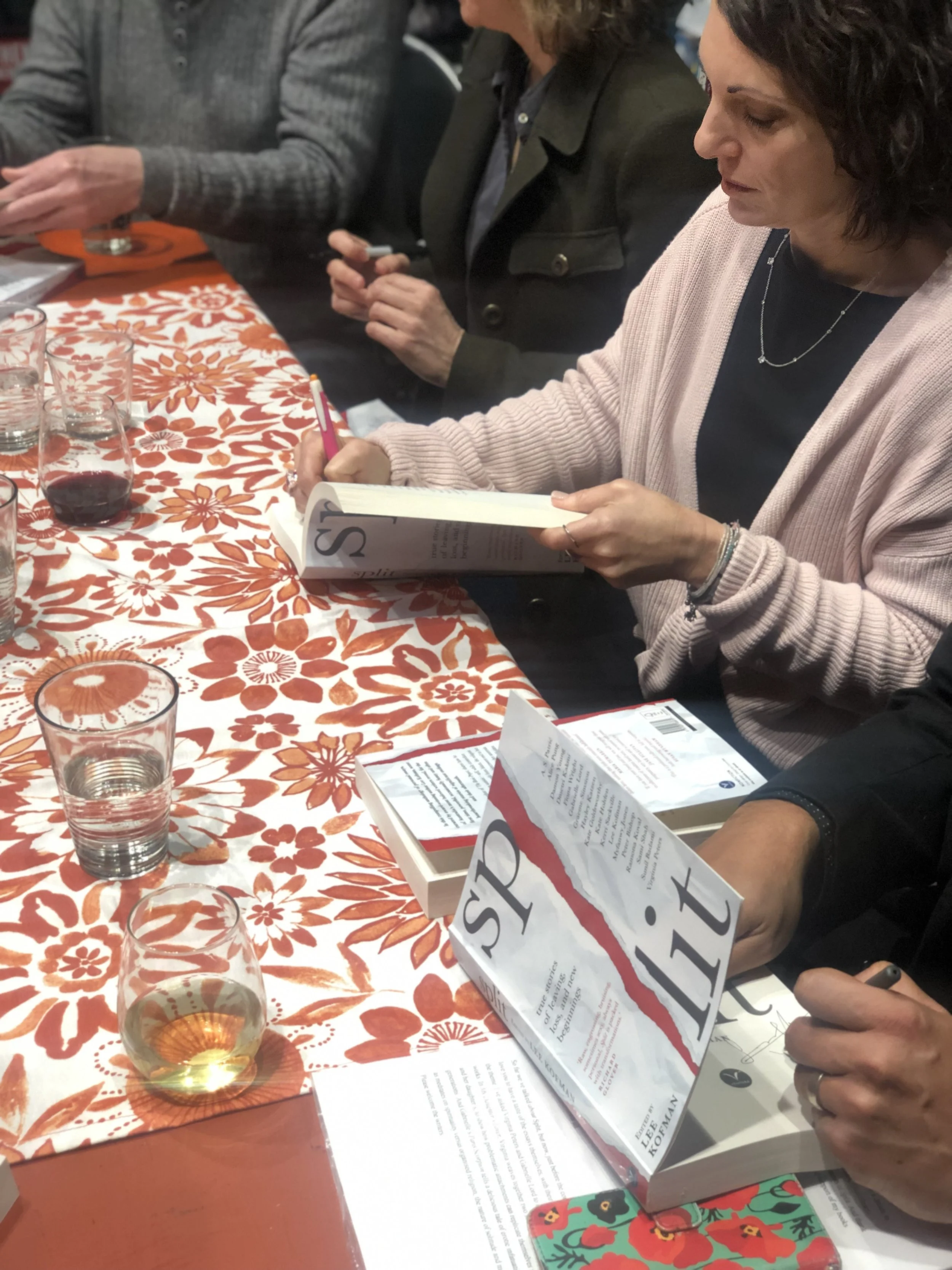  Authors signing copies  