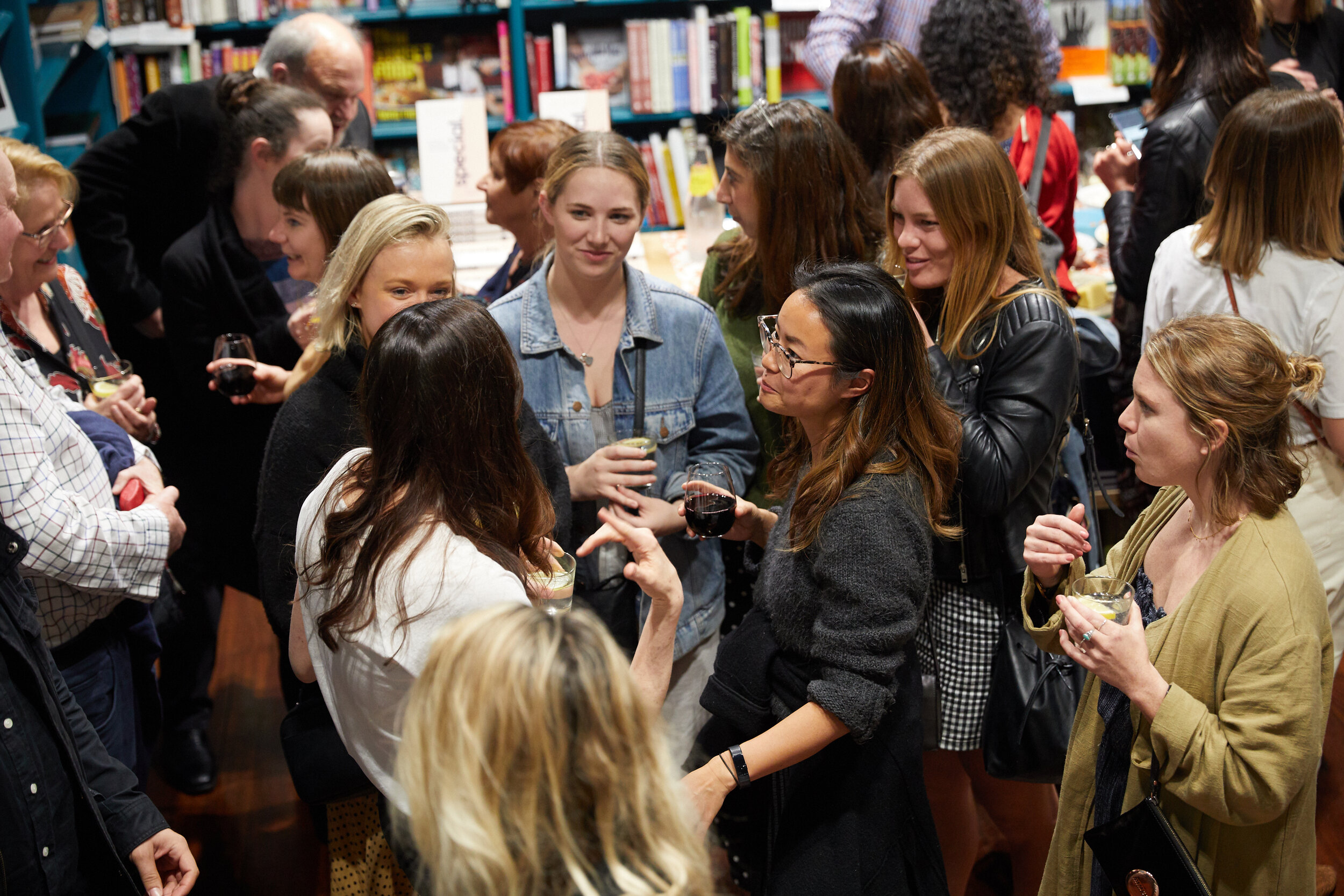  Mel talks with the crowd from Smack Bang Designs  