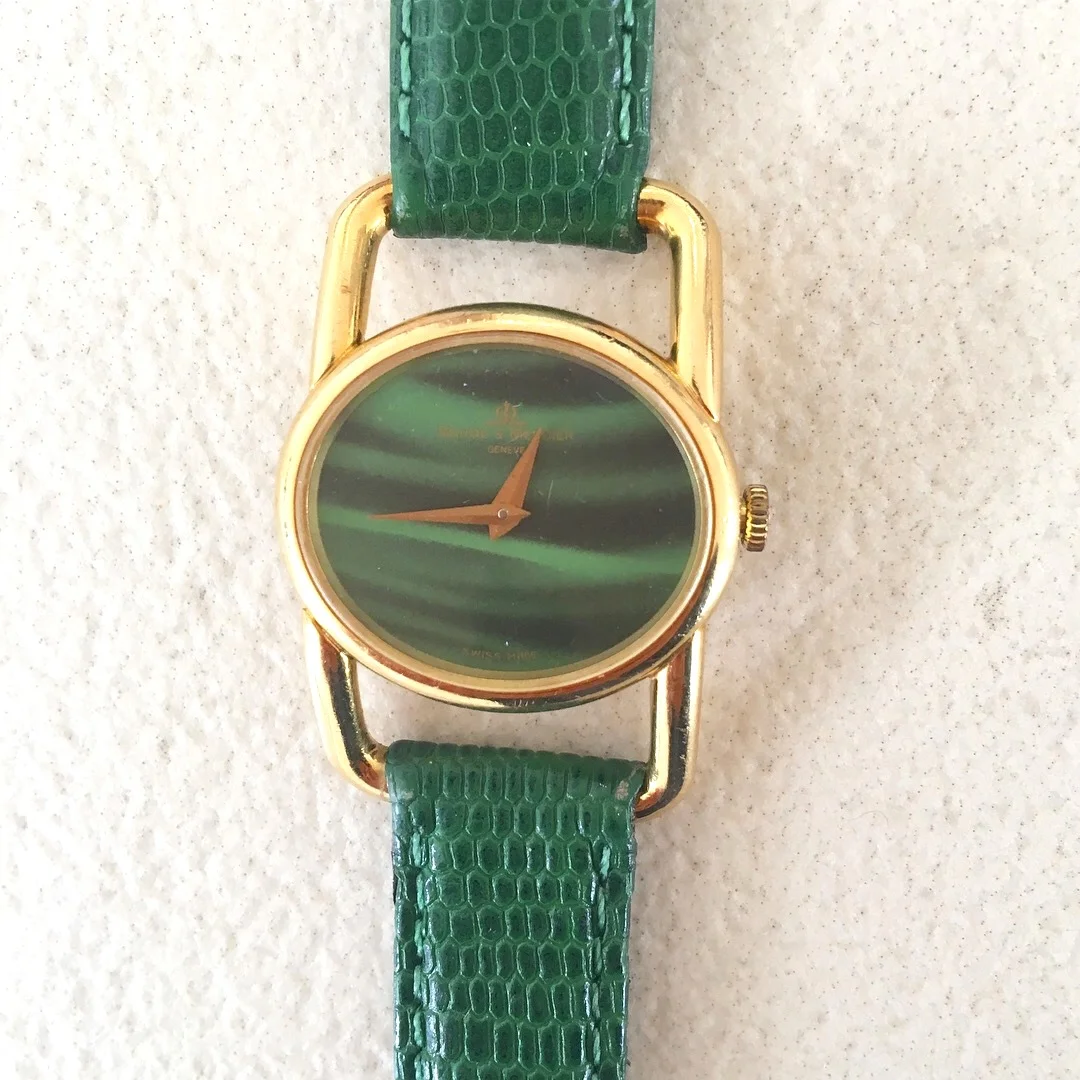Montre Bijou Vintage En émail Multicolore - Marque Yk Collectio - Occasion