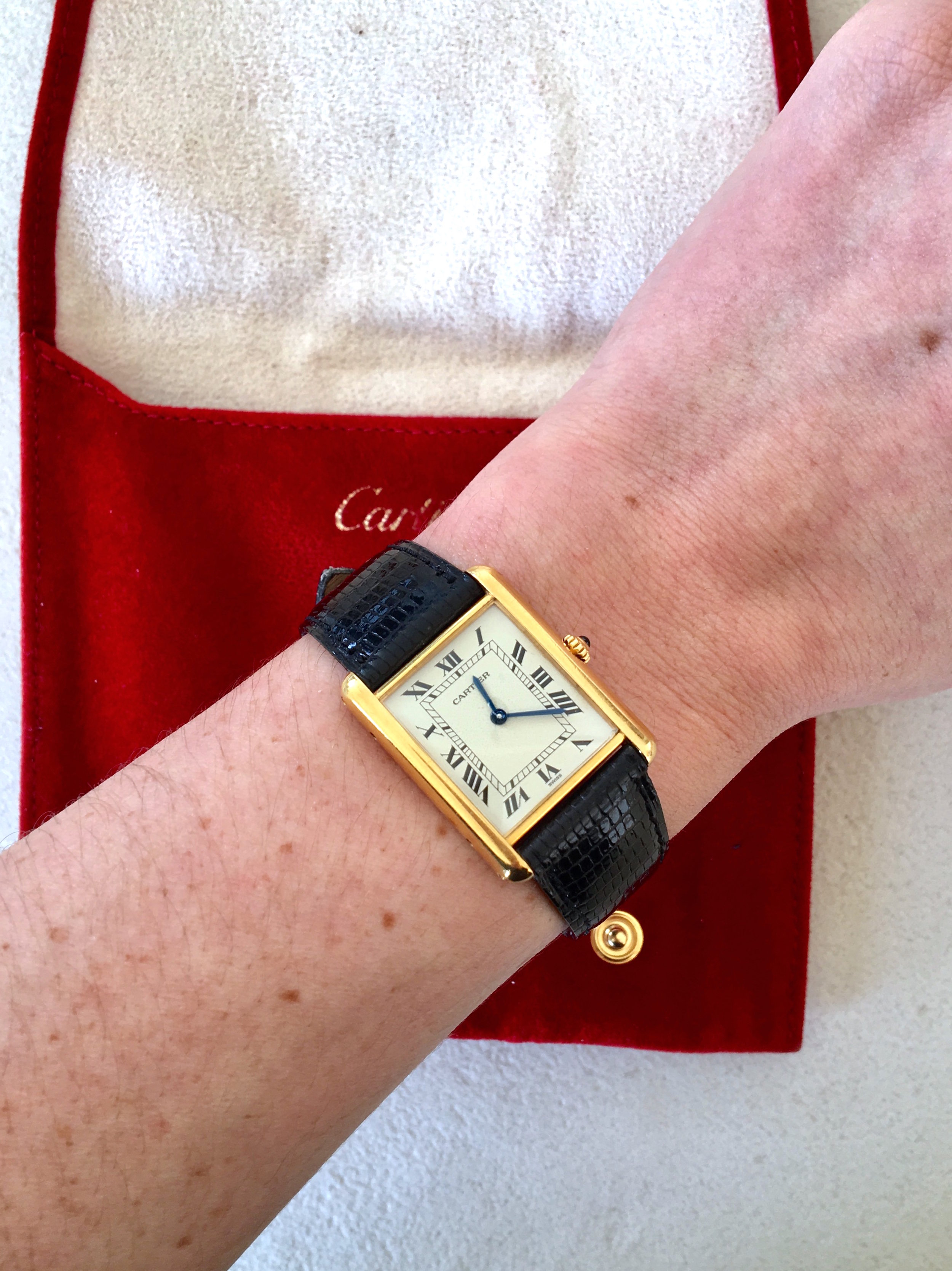 Cartier Tank Louis Cartier Wrist Watch 339427