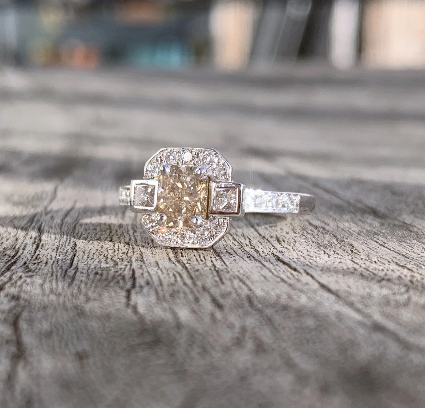 bague fiancaille diamant