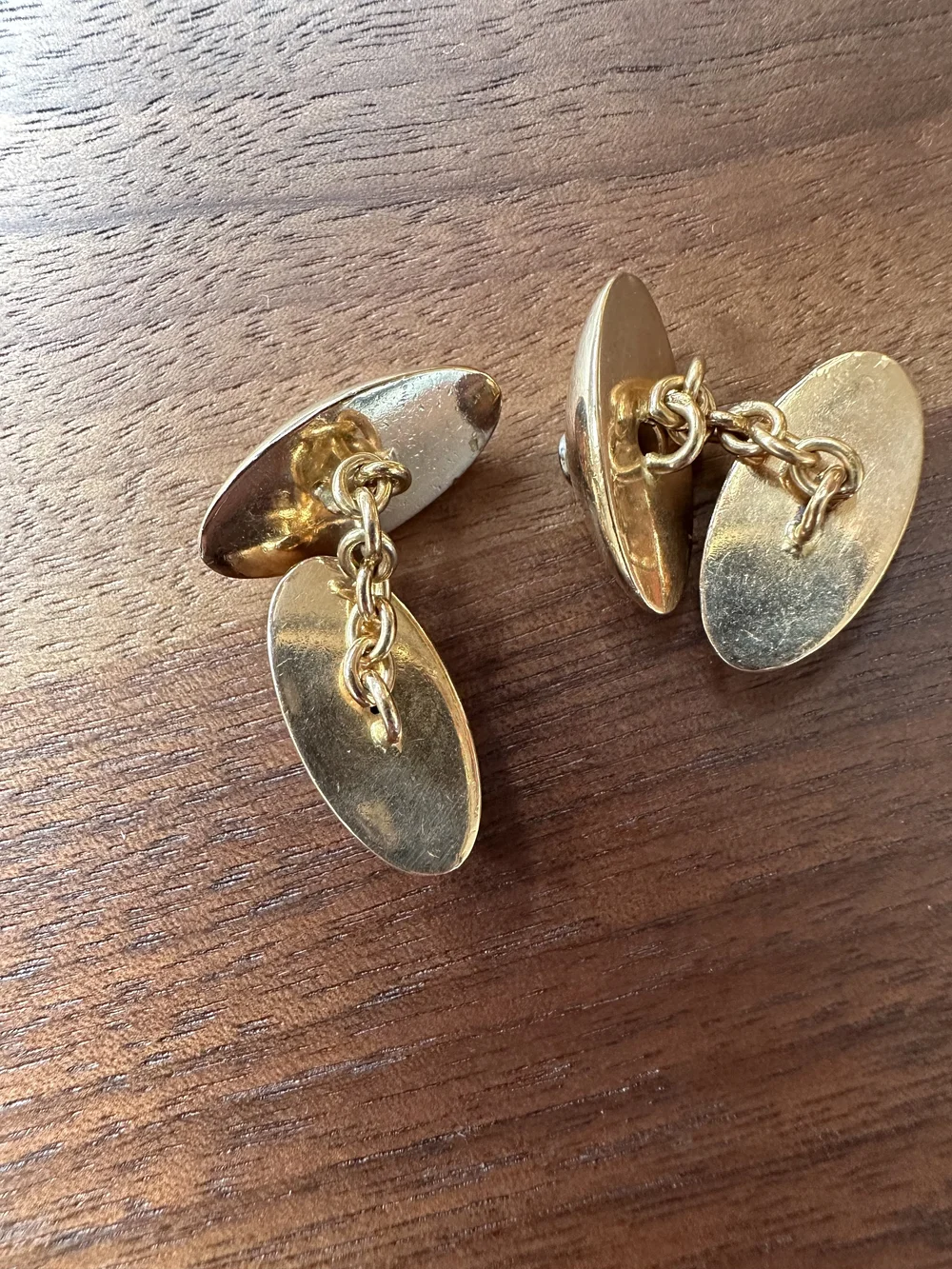 Paire De Boutons De Manchette Vintage – Modèle Homme – Occasion