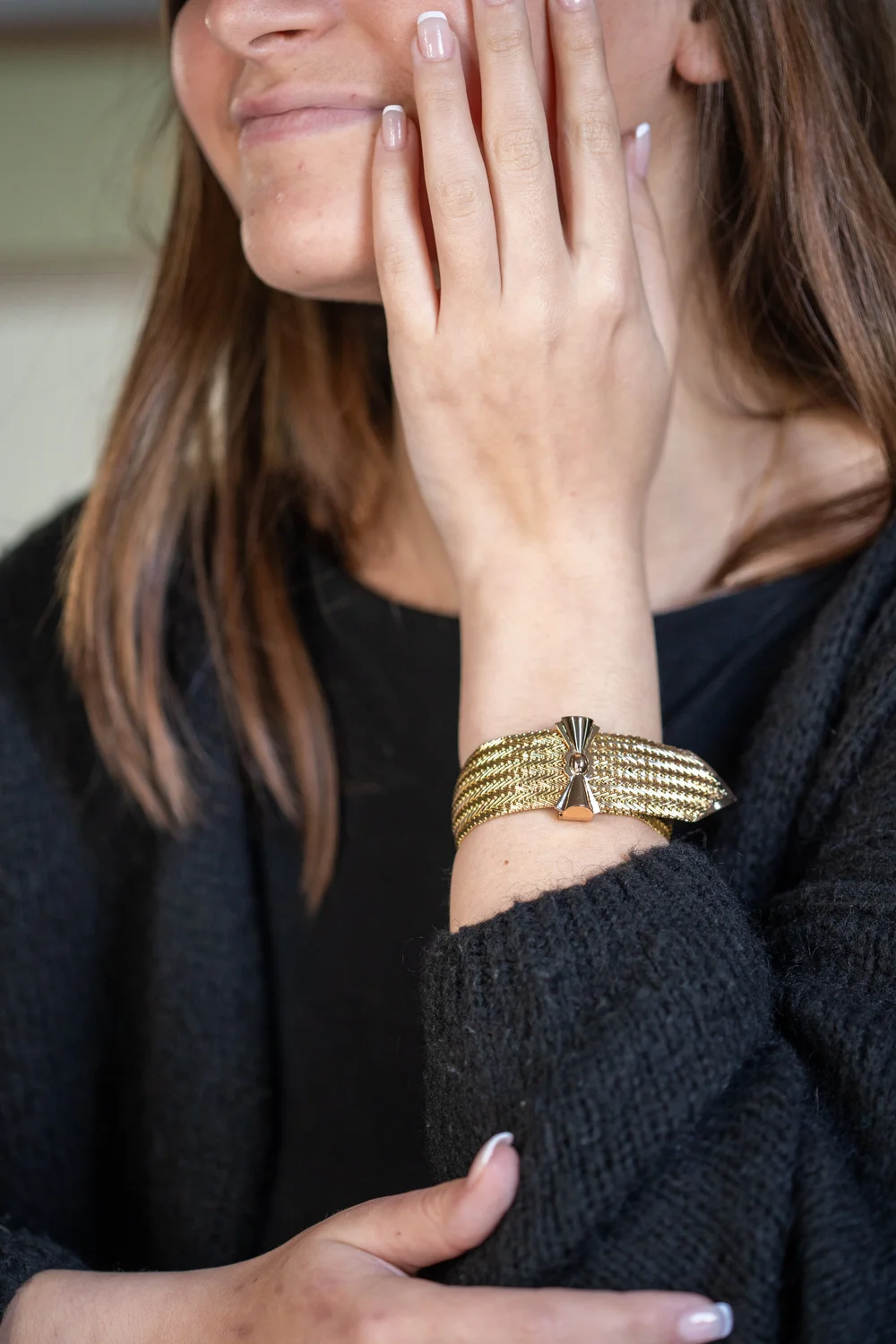 Bracelet Vintage - Modèle N193, Bijou D'occasion