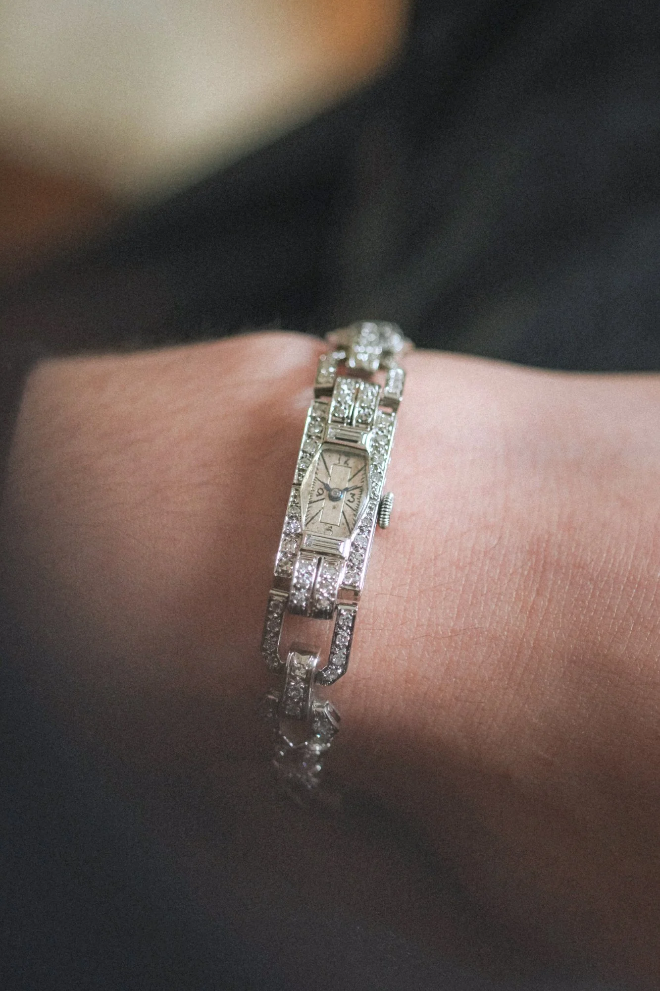 Lot De 5 Montres Vintage Pour Femme Avec Diamants - Style Rétro - Antique