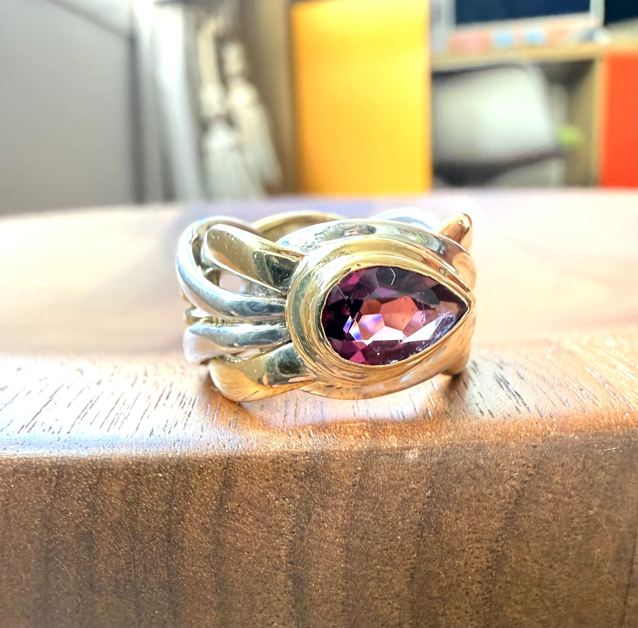 ADR3041-Christofle-Bague-or-jaune-argent-amethyste-poire-rare-signee-poiconnee-bague-vintage3.jpeg