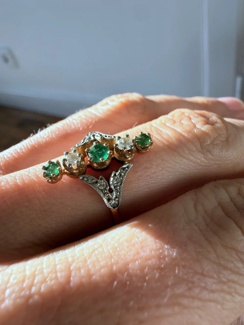 Bague Vintage Jolie - Occasion - Origine France