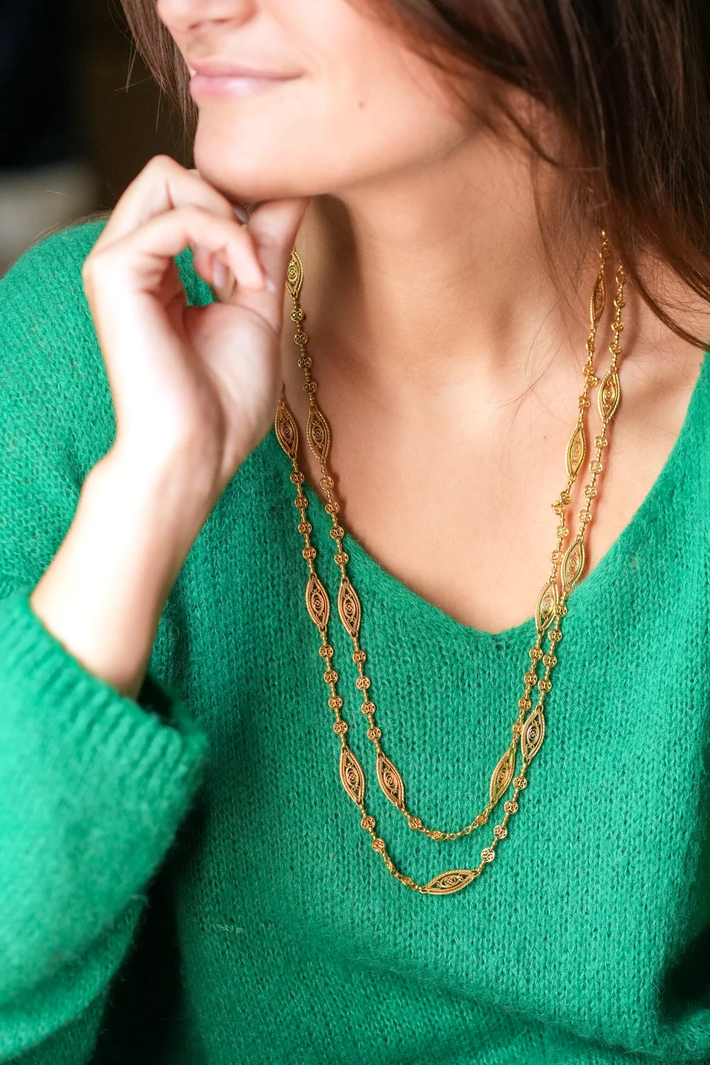 Gold Sautoir DorÃ© Gold Bijoux Sautoir Isabel Marant Bijoux