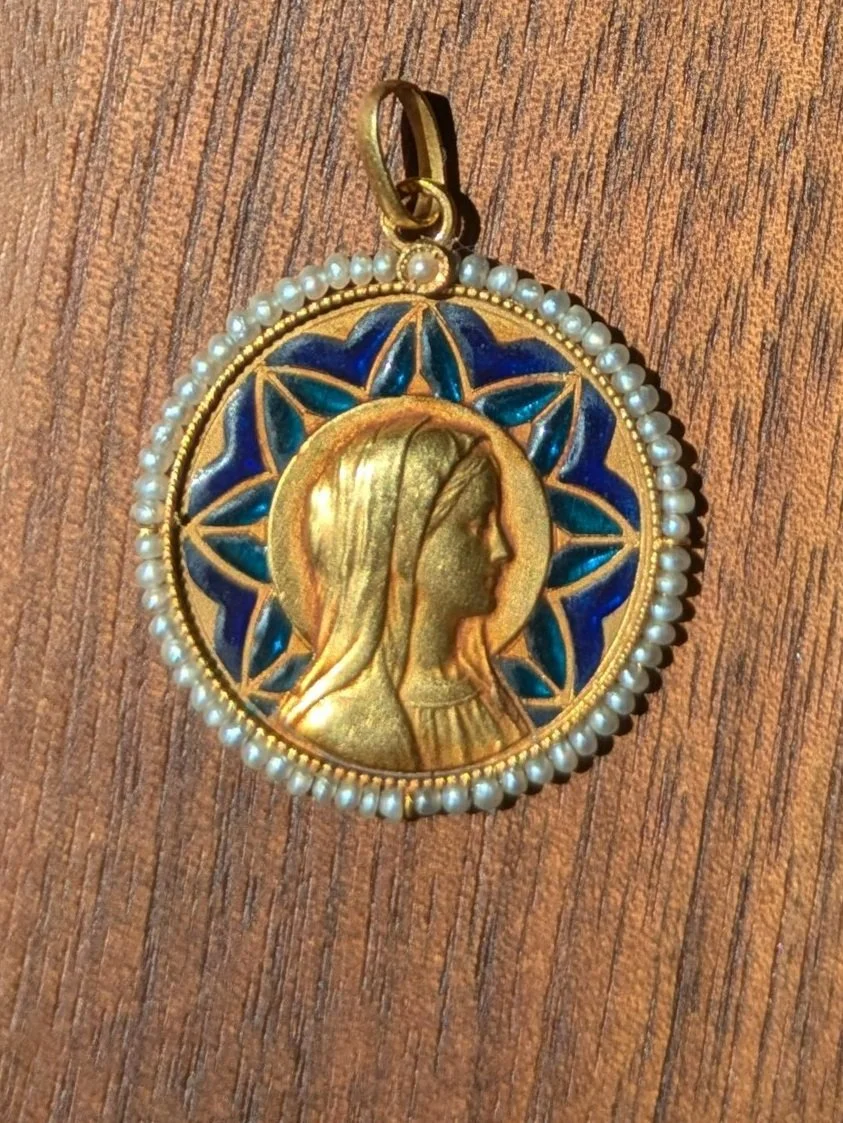 Collier Vintage Perles Octogonales Fantaisie Jaune - Bakélite ? - Occasion Bon état