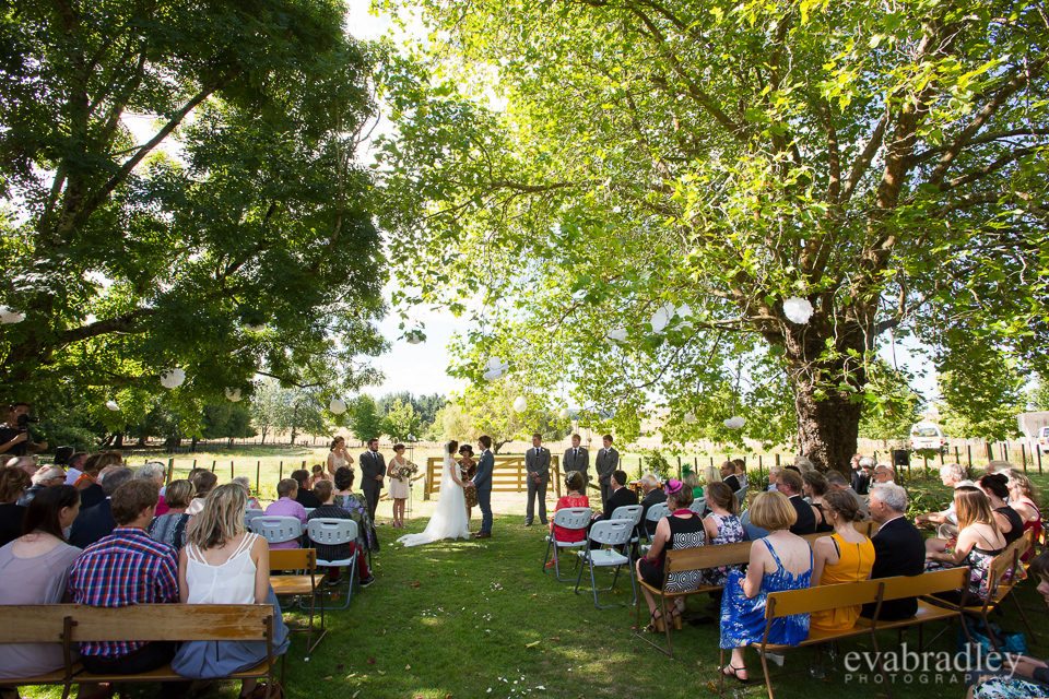 Kereru country wedding