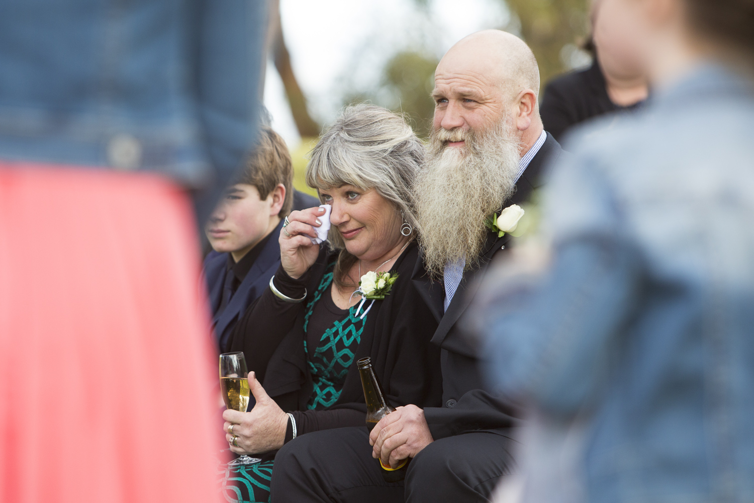 mum crying hawkes bay wedding photographers