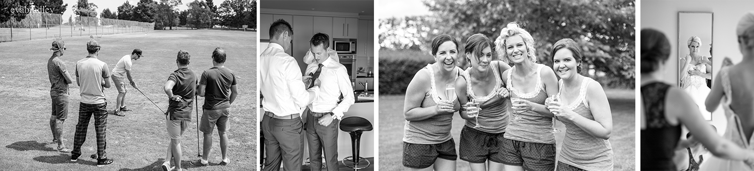 Two photographers in different places while you get ready enables you to share those memories with each other later.