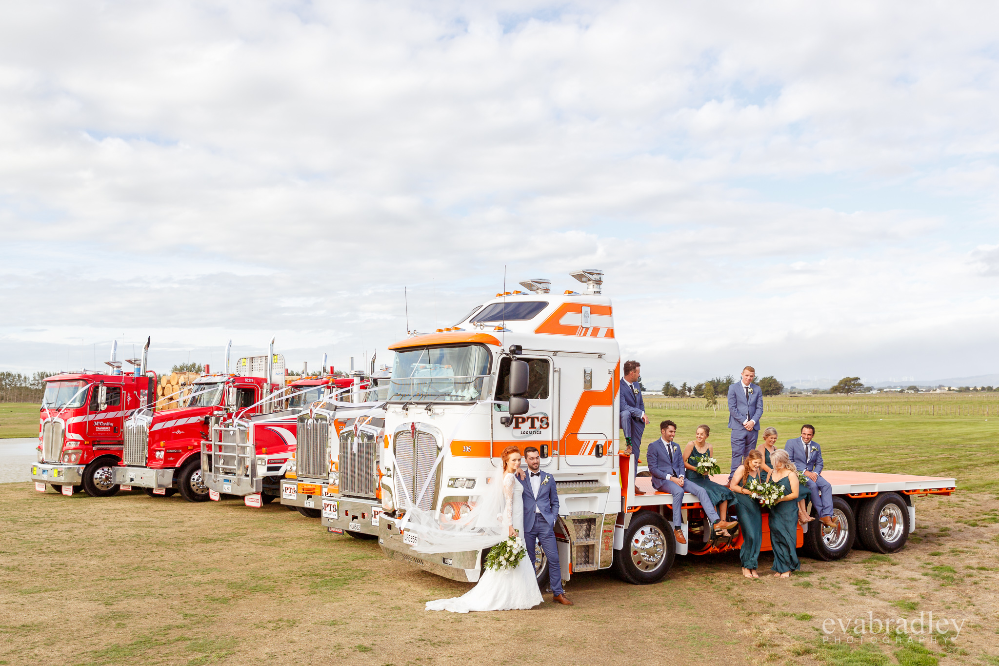 pts logistics mccarthy trucking wedding