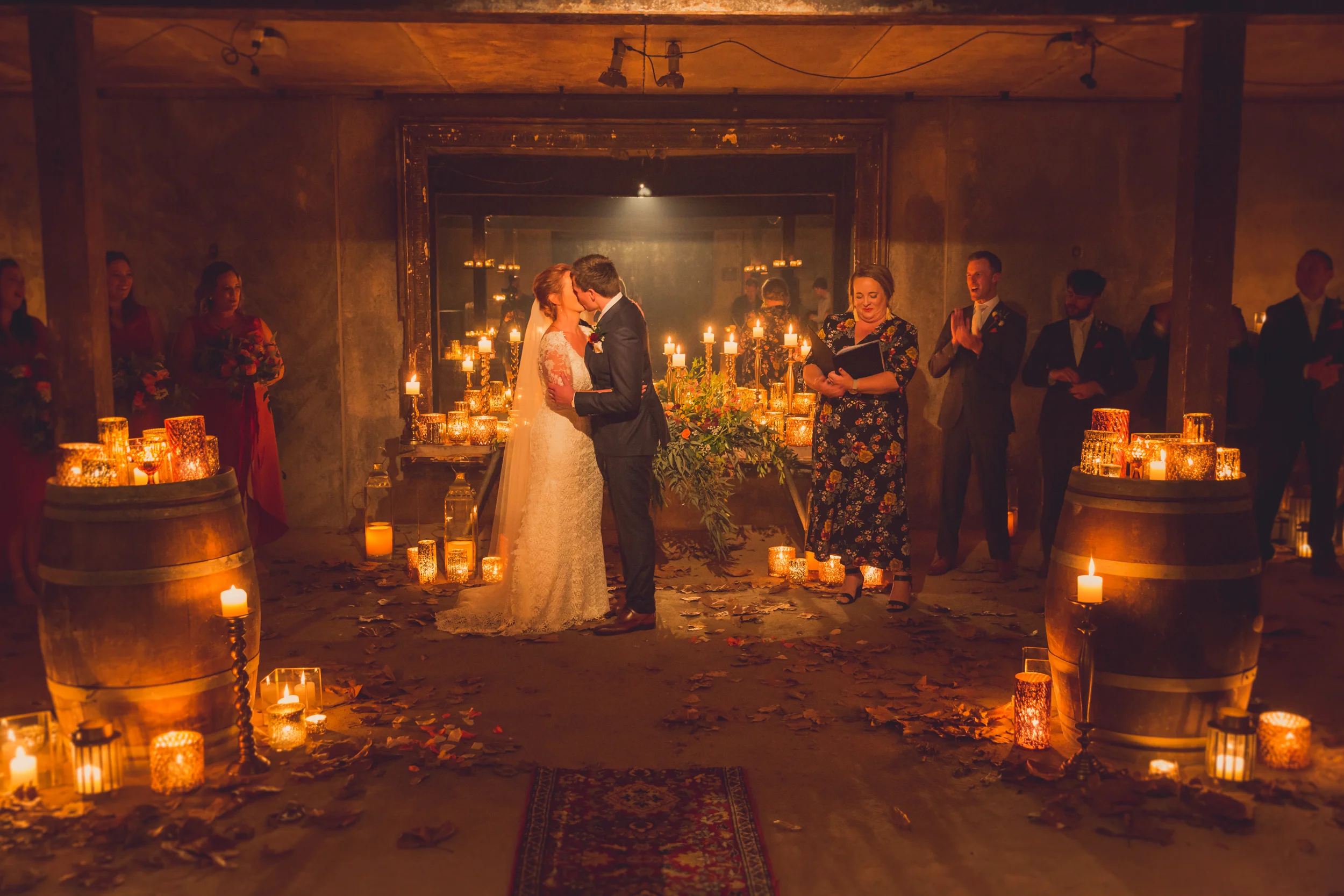 Christel &amp; Dan - Black Barn Underground Cellar &amp; Bistro wedding