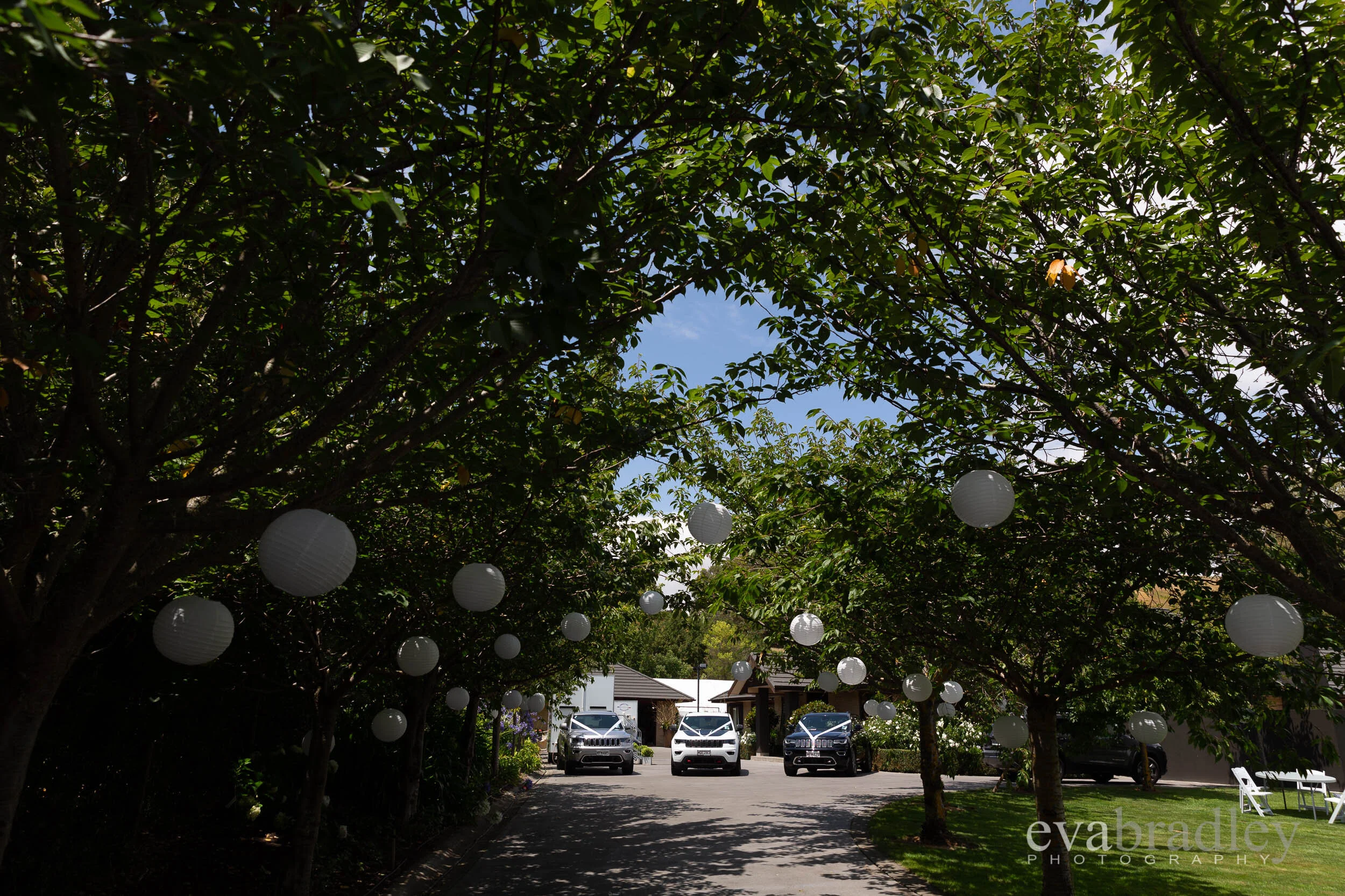 New Zealand jeep wedding car