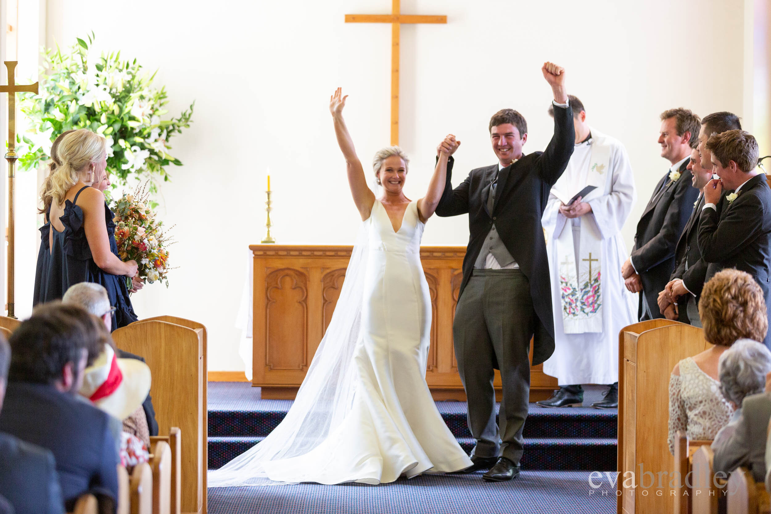 wedding ceremony at hereworth chapel 1