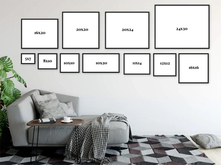 Unmatted frames give photos a more contemporary edge and are especially great for Black and White storytelling.