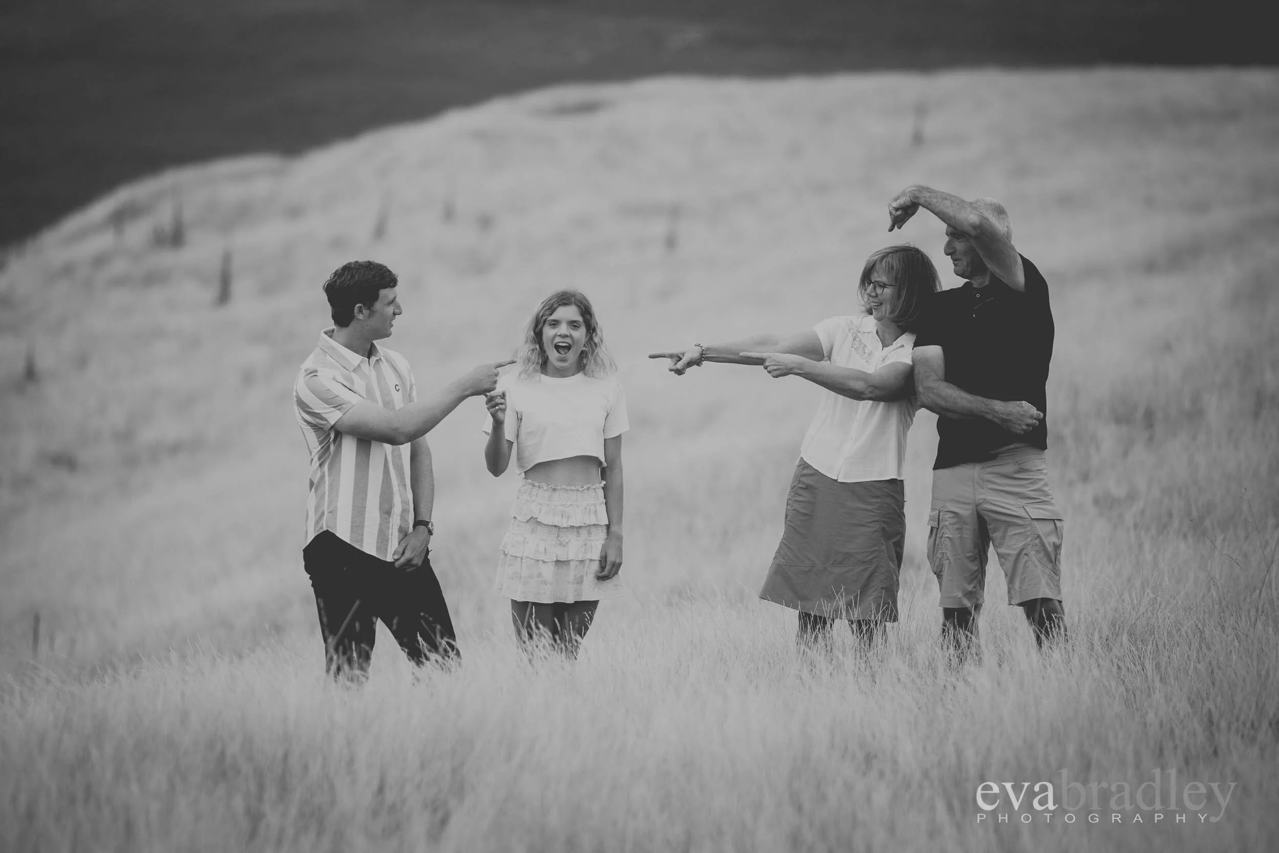 And...lift off! Family photography in Hawke's Bay just before the kids fly the nest