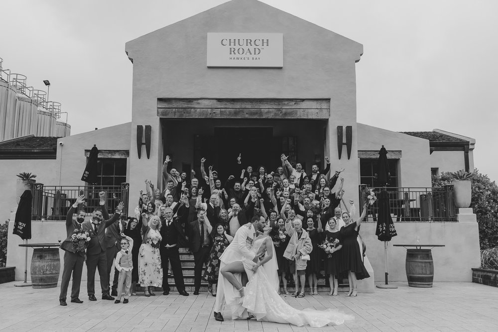 wedding-guests-at-church-road-winery-napier-nz