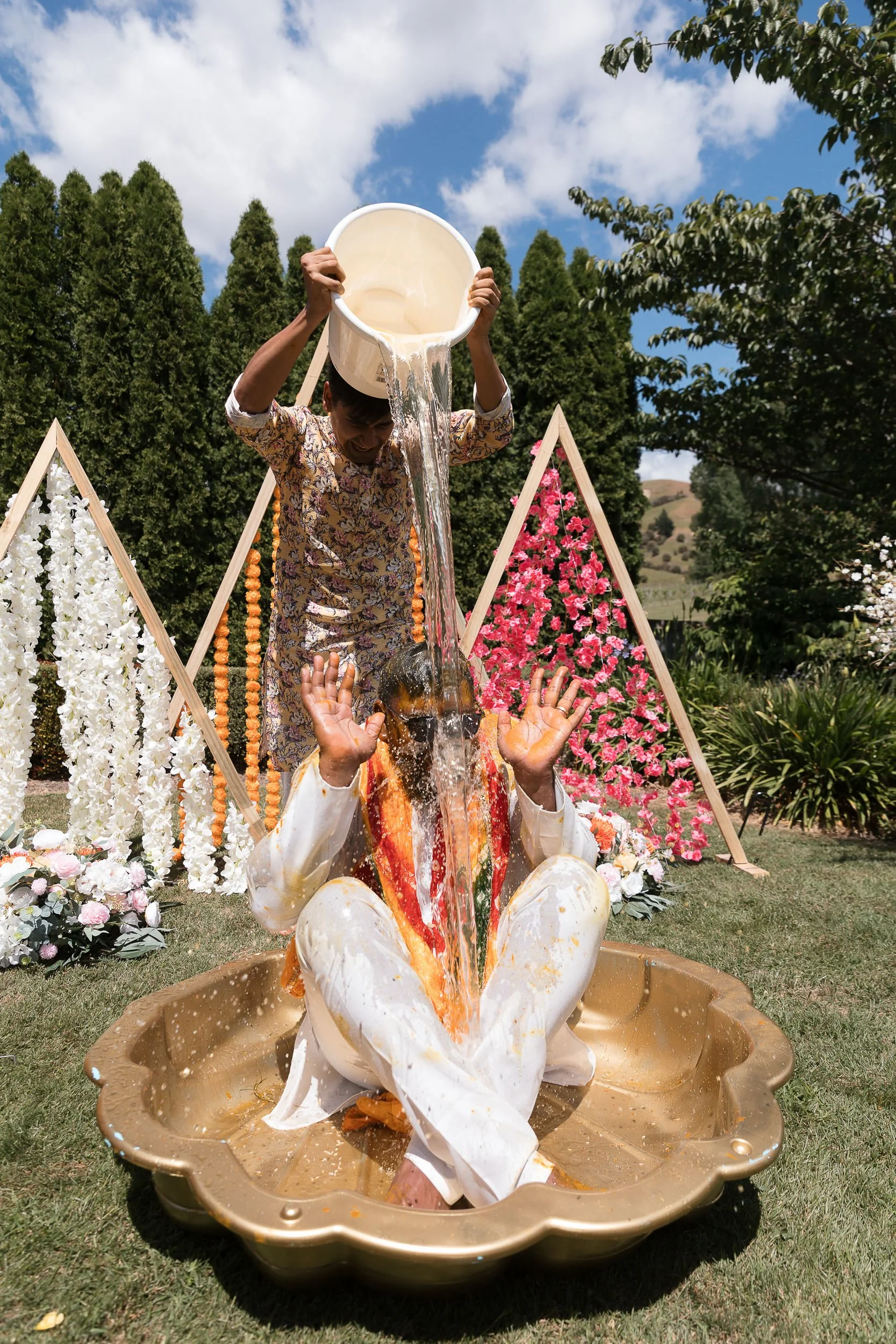Groom-at-haldi-tumeric-wedding-ceremony