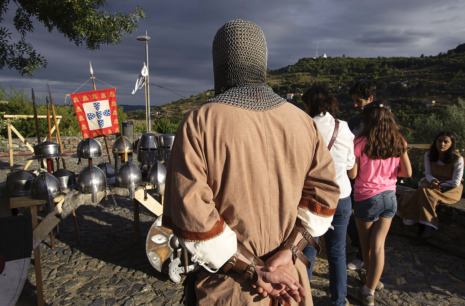 Passei da época medieval...