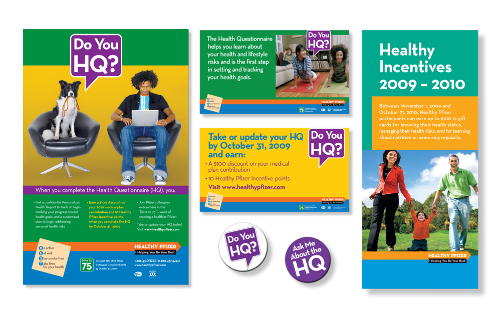 Pfizer Employee Health Initiatives - Internal Promotion