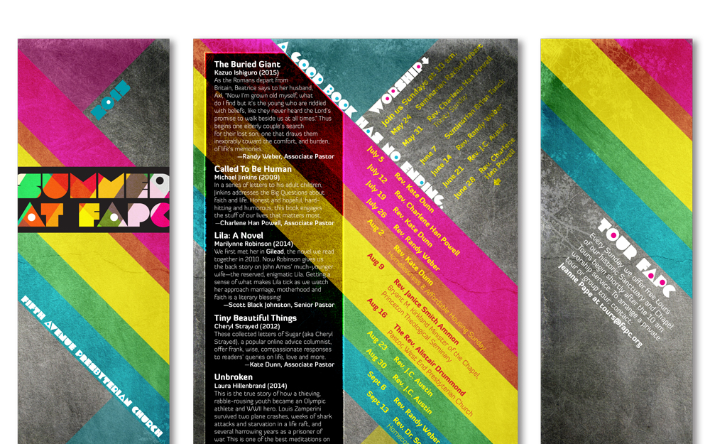 FAPC Summer Bookmark (2015)