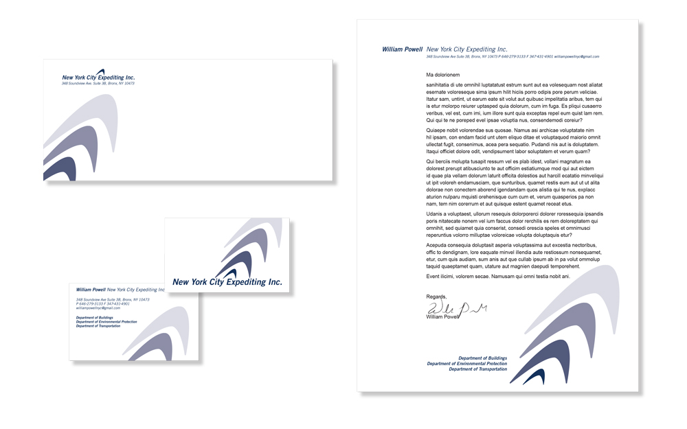 NYC Expediting - Identity Package