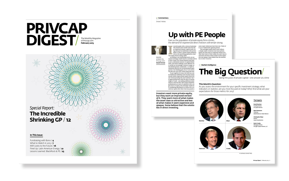 Privcap Digest (Inaugural Issue)