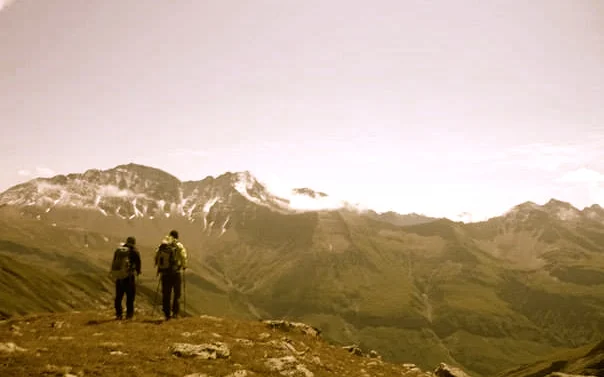 This is a TB to August 2015, where Charlie and Chris Shortland and I walked about 1/3 of the Tour du Mont Blanc from Les Contamines round Mont Blanc and over towards Courmayeur over 3 days walking and staying in the refuges. Photo credit to Chris Shortland