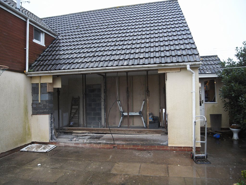 NEW SUN ROOM EXTENSION + DETATCHED 2 STOREY DWELLING, EAST HARPTREE, CHEW VALLEY UK