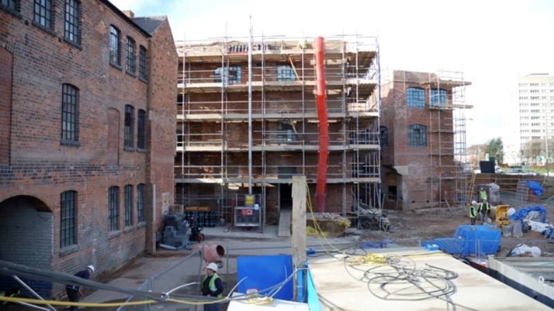 NEW BUILD AND REFURBISHMENT, WESTLEY RICHARDS, GUN QUARTER, BIRMINGHAM UK