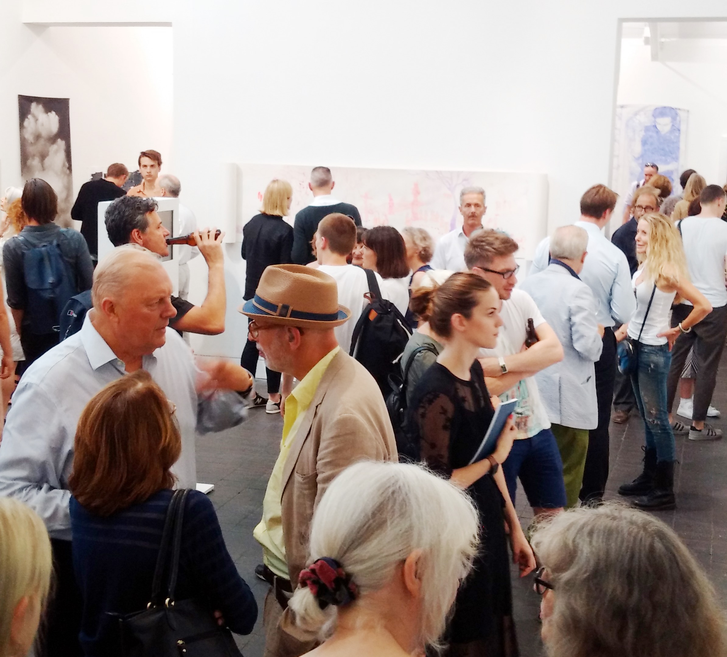 Jerwood Space London Opening Night JERWOOD DRAWING PRIZE SHORTLISTED 2016 (SOLD)