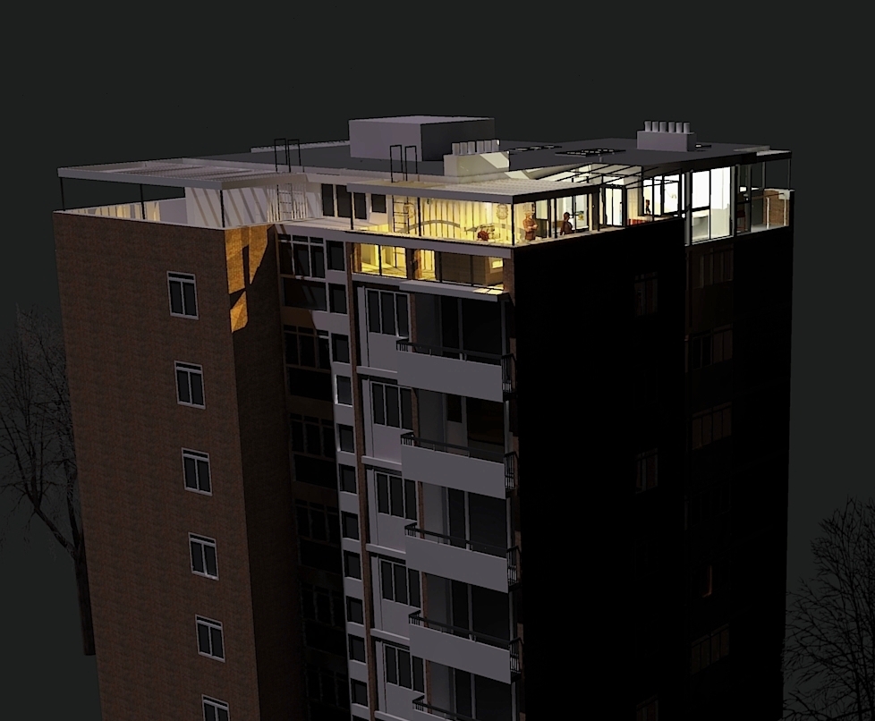 Penthouse Apartment, Camden 2017. Stage: Live Planning Application