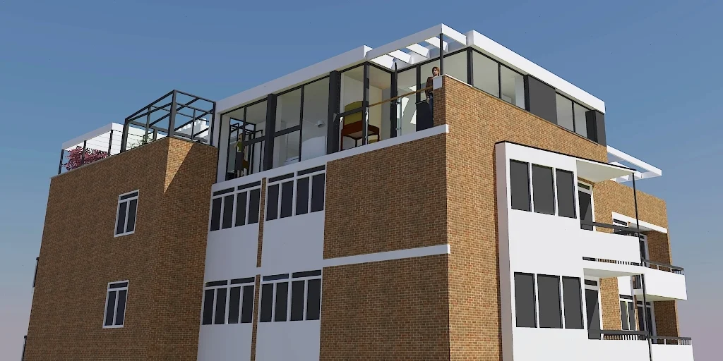 Penthouse Apartment, Camden 2017. Stage: Live Planning Application