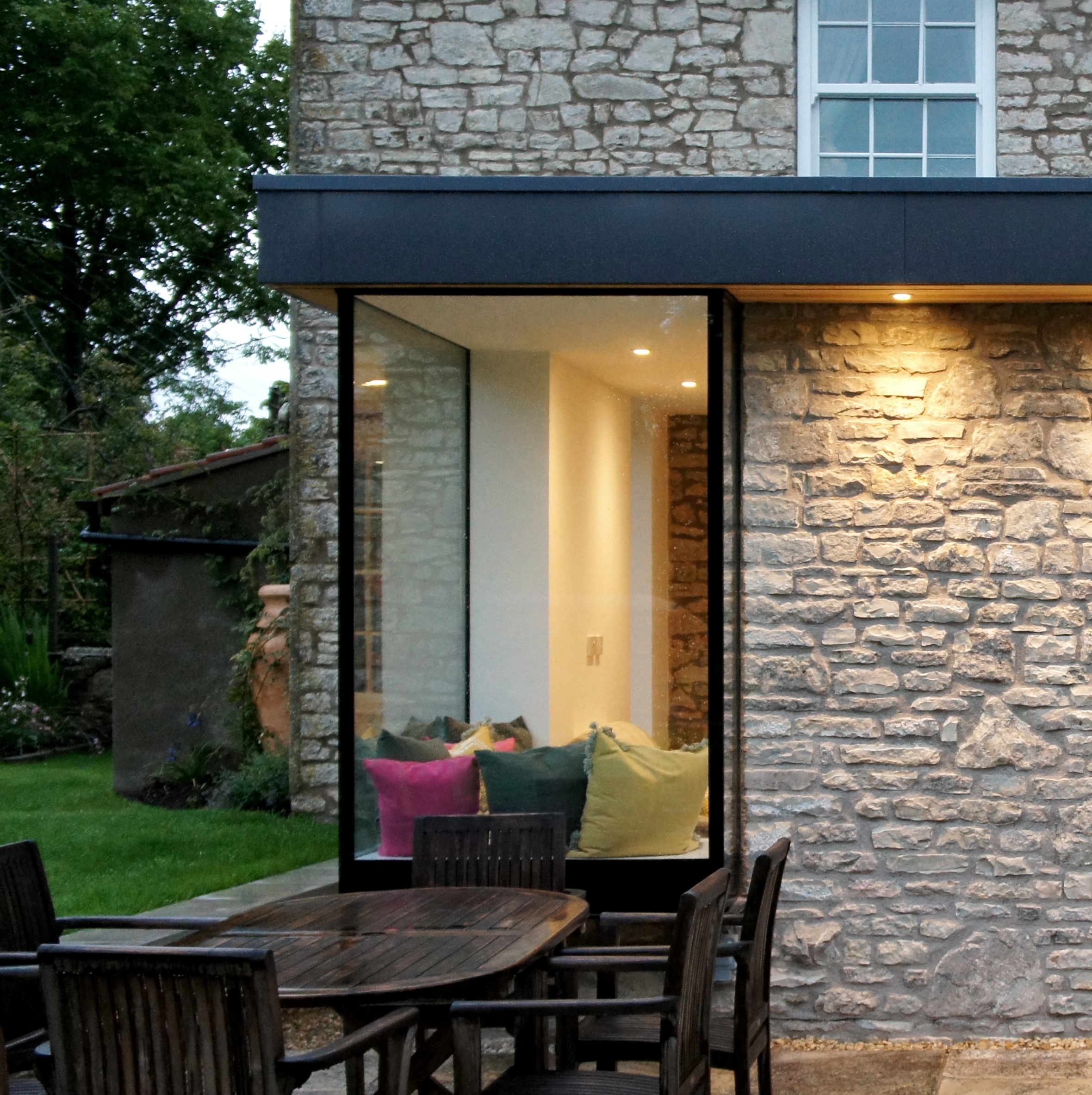 ROCK COTTAGE, Chew Stoke. Contemporary addition; Green Belt + Conservation Area. Completed Summer 2017