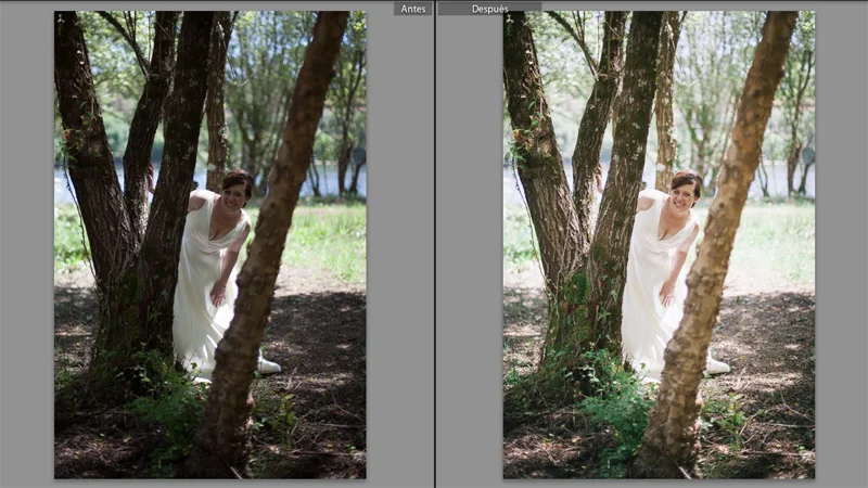 Editar o retocar las fotos de mi boda.