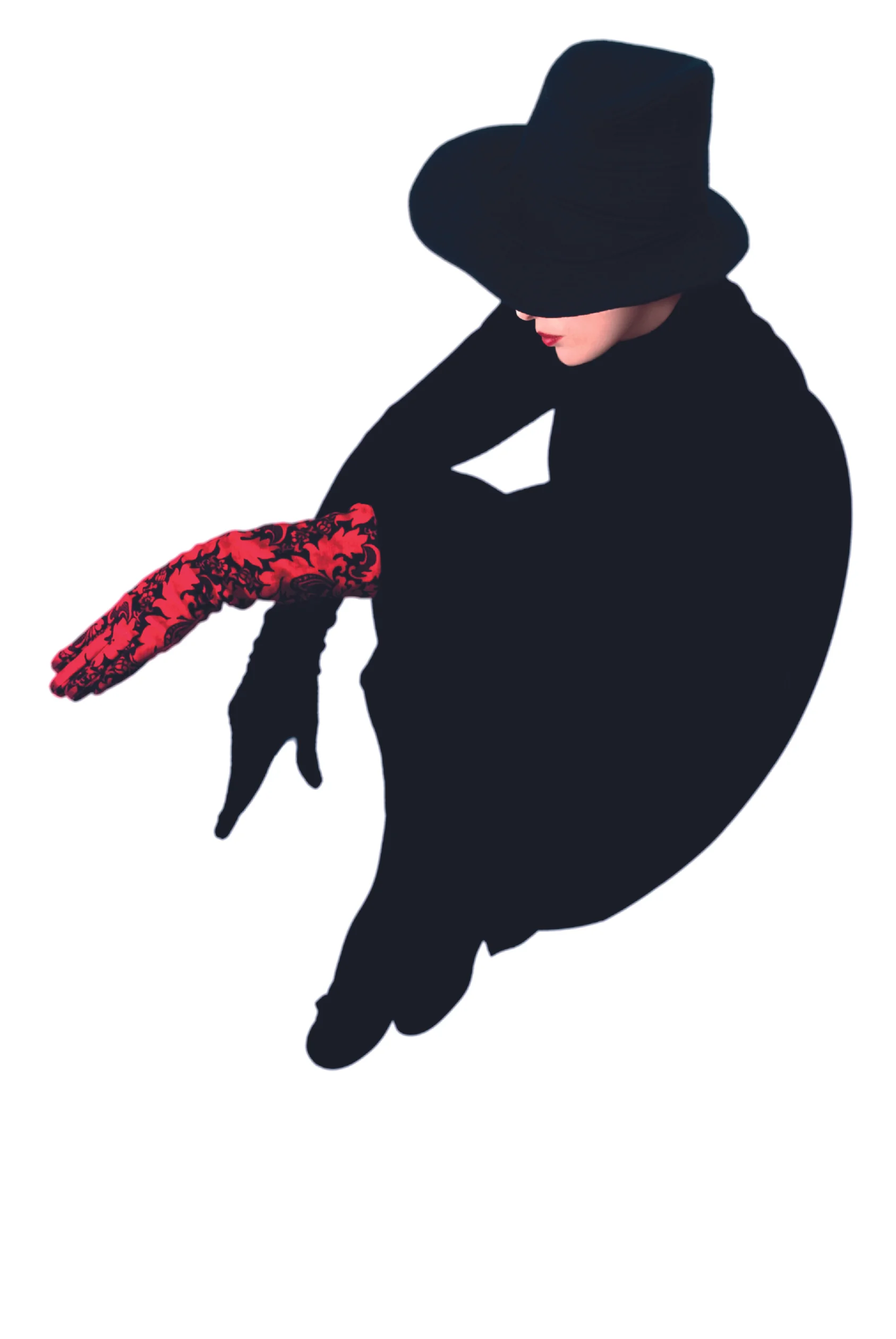 Felt Hat with Wallpaper Print Gloves (2005)