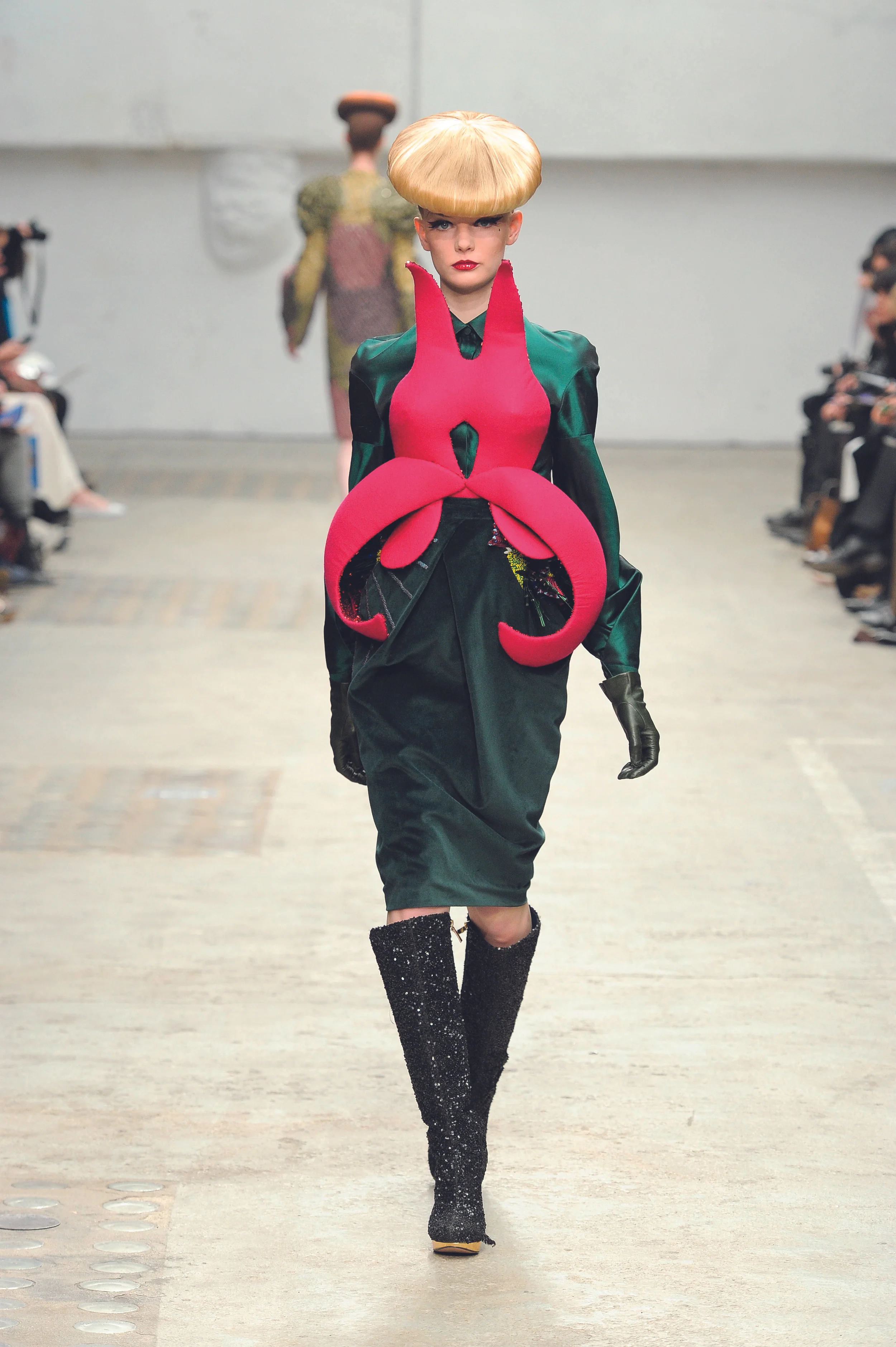 Felt Corsets for Manish Arora (2011)